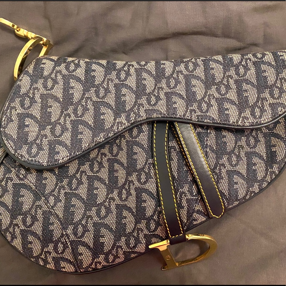 ❌SOLD❌Vintage Dior Saddle Bag
